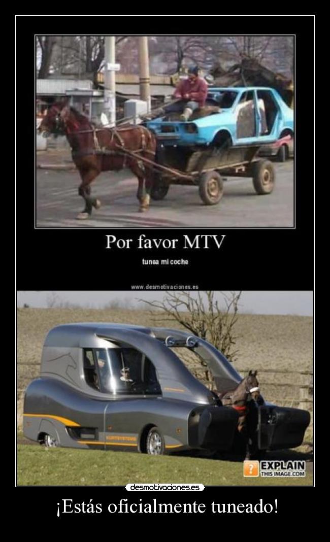 ¡Estás oficialmente tuneado! - 