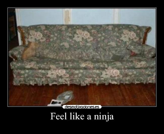 Feel like a ninja - 