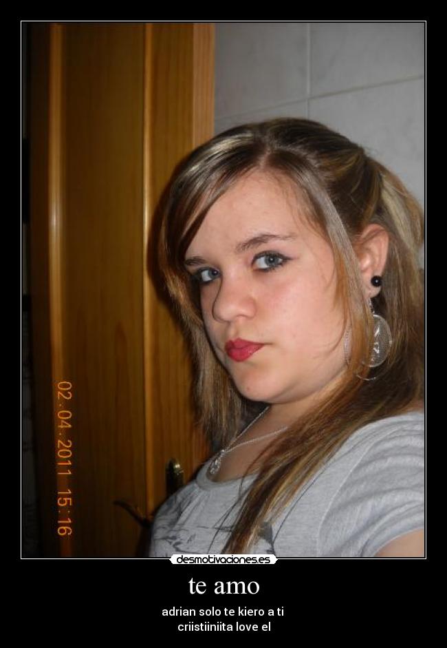 te amo -