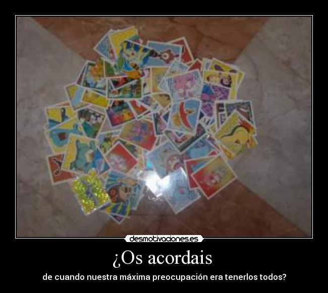 ¿Os acordais  - 