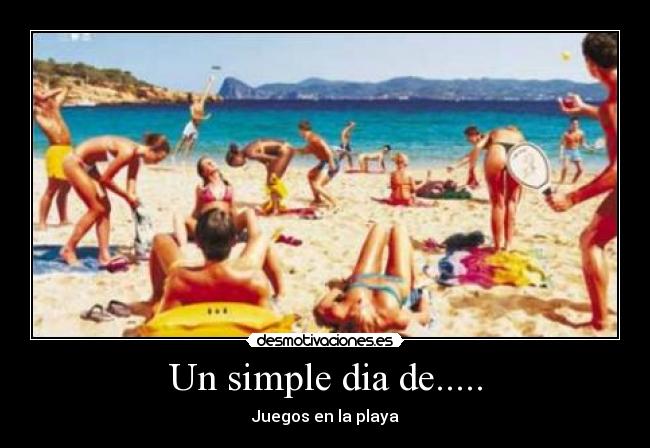 Un simple dia de..... - 