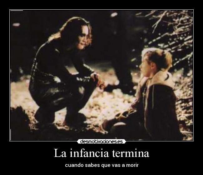 La infancia termina -