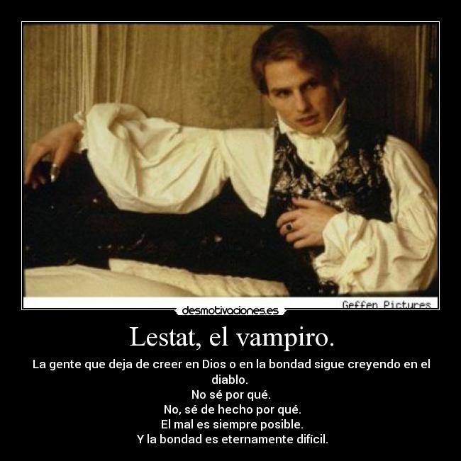 Lestat, el vampiro. - 