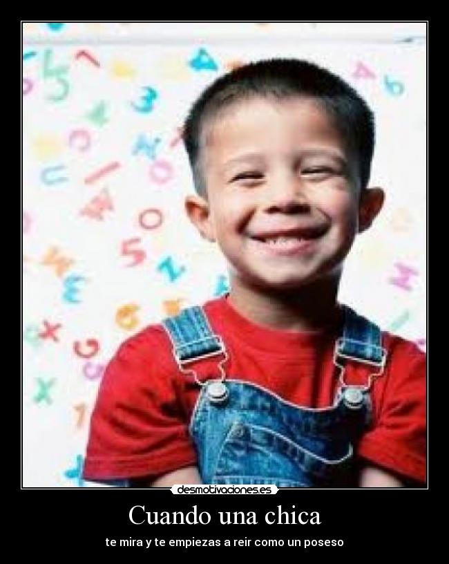 Cuando una chica -