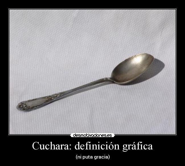 Cuchara: definición gráfica - 