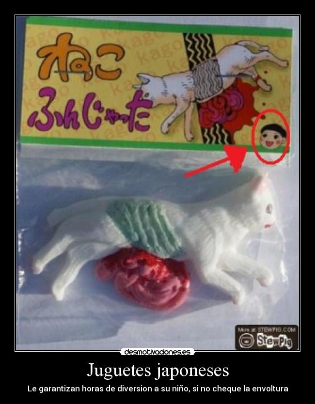 Juguetes japoneses - Le garantizan horas de diversion a su niño, si no cheque la envoltura