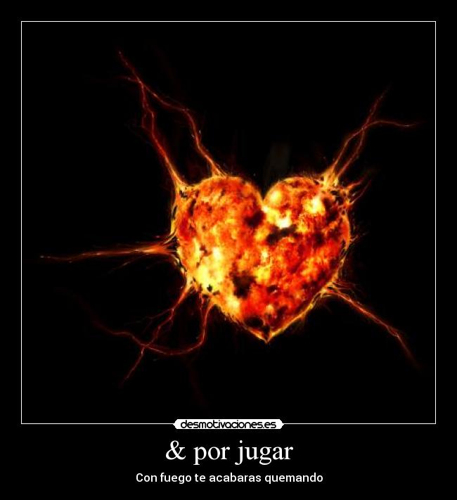 & por jugar -
