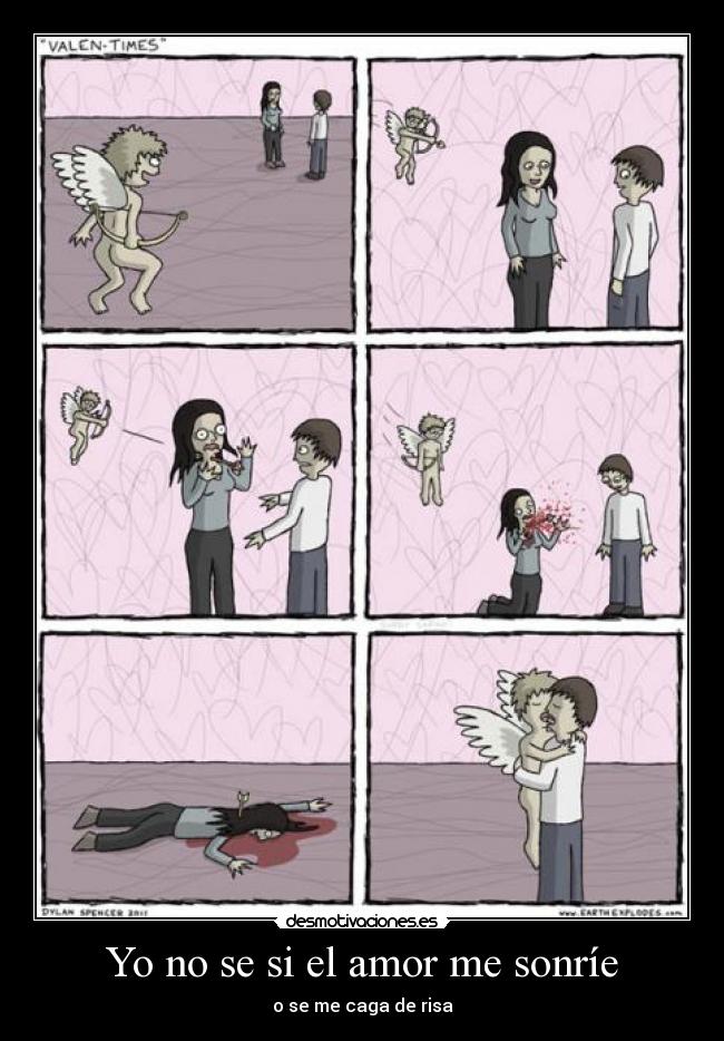 Yo no se si el amor me sonríe -