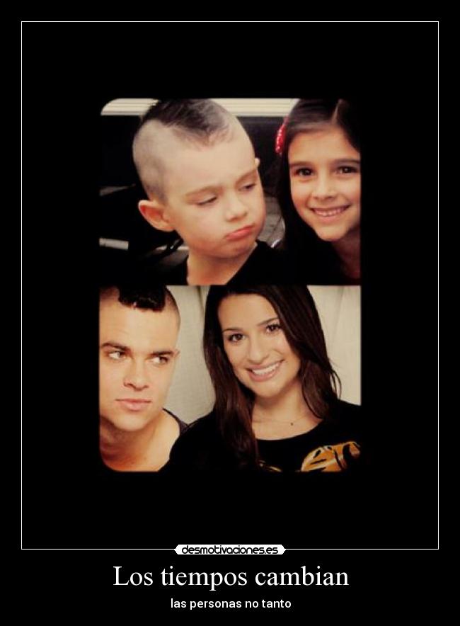 Los tiempos cambian - las personas no tanto