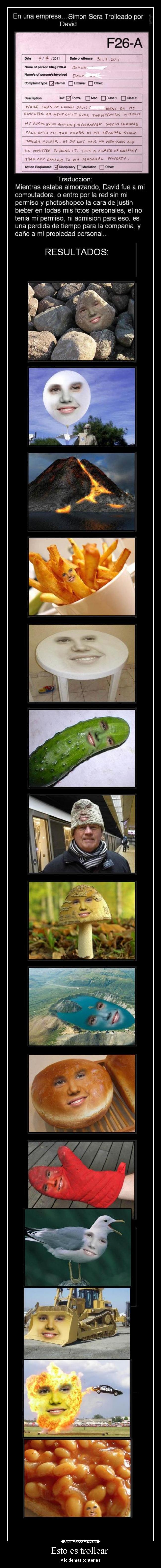 Esto es trollear - y lo demás tonterías