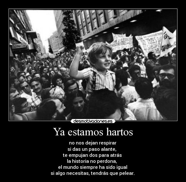 carteles envidia kotxina frase estamos hartos desmotivaciones