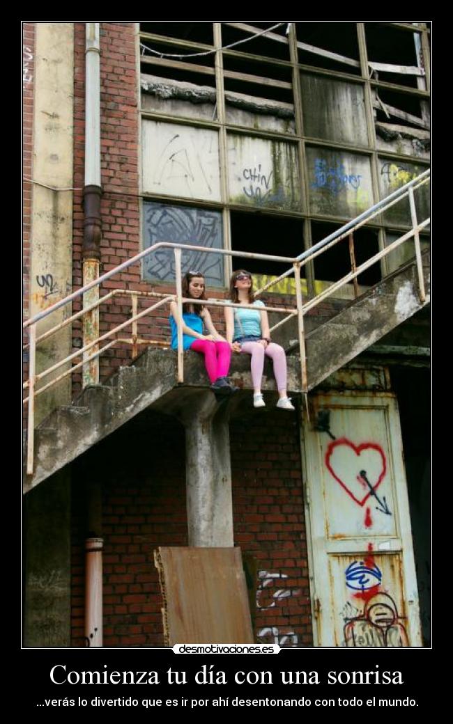 Comienza tu día con una sonrisa -