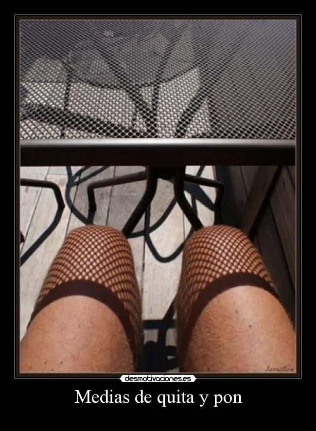 Medias de quita y pon -