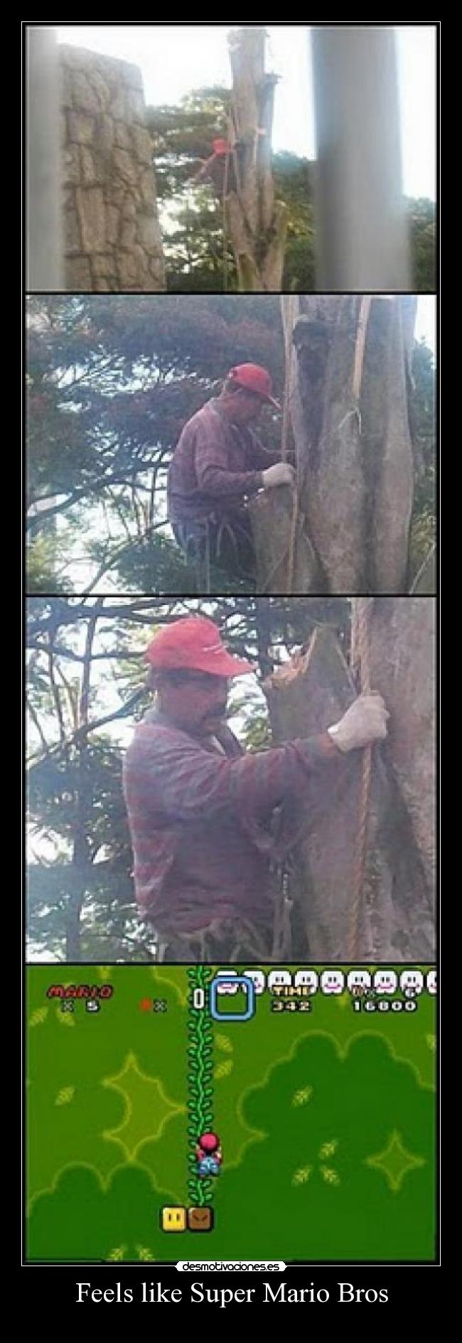 Feels like Super Mario Bros -