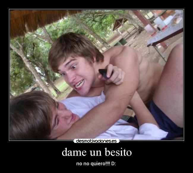dame un besito - 