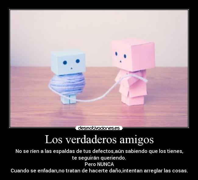 Los verdaderos amigos -