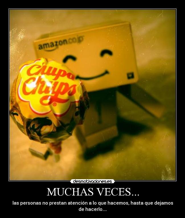 MUCHAS VECES... - 