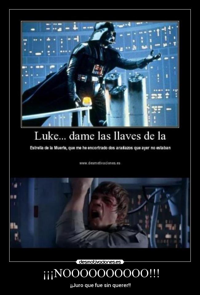 ¡¡¡NOOOOOOOOOO!!! -