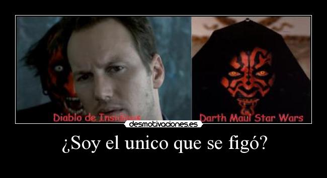 ¿Soy el unico que se figó? -