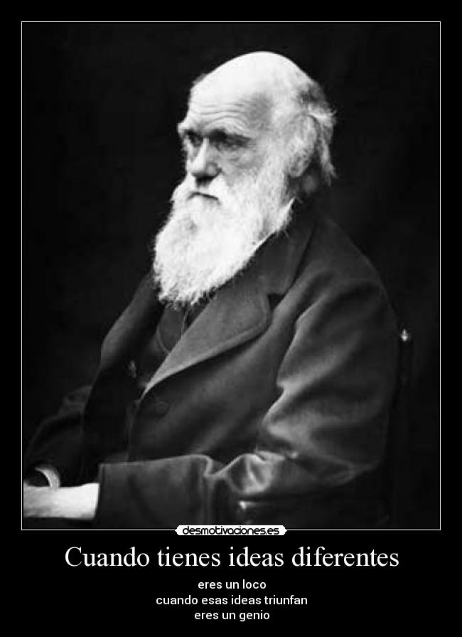carteles ideas darwin desmotivaciones