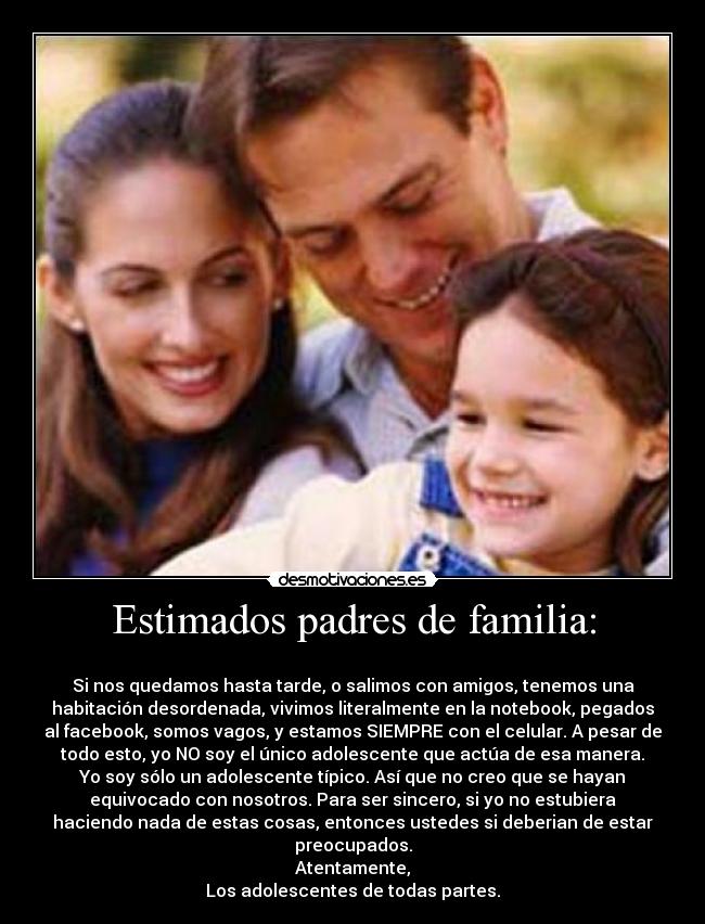 carteles padres familia dsada desmotivaciones