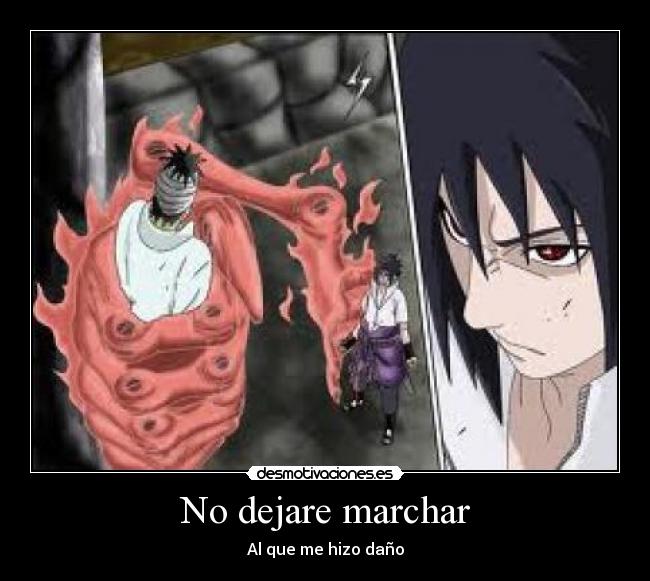 No dejare marchar - 