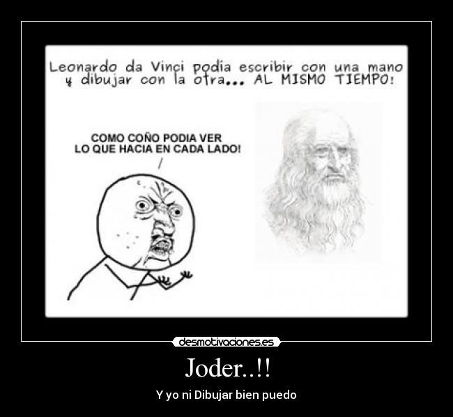 Joder..!! -