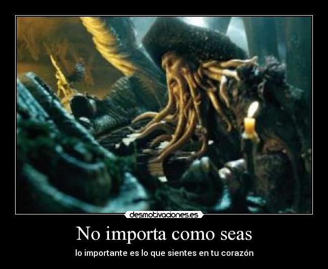 No importa como seas - 