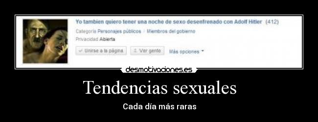 Tendencias sexuales - 