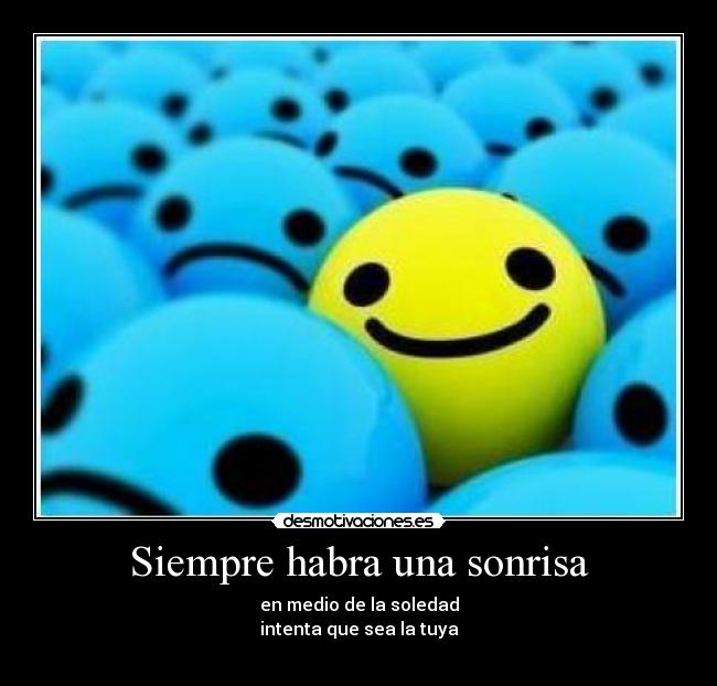 Siempre habra una sonrisa - 