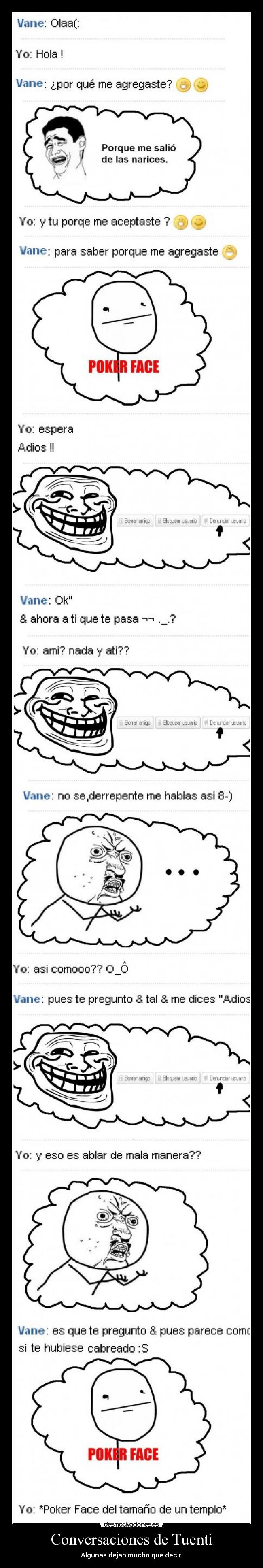 Conversaciones de Tuenti - Algunas dejan mucho que decir.