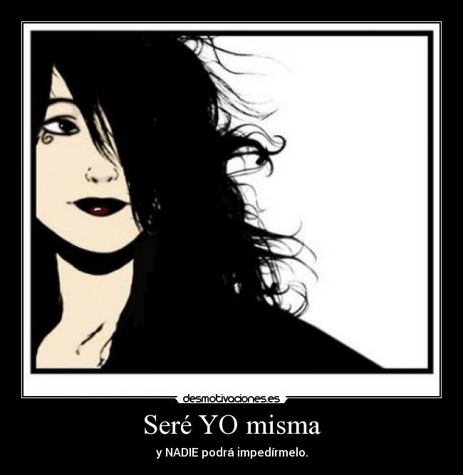 Seré YO misma - 
