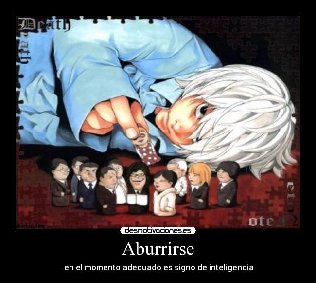 carteles aburrirse desmotivaciones