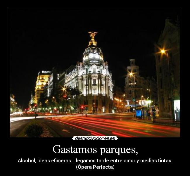 Gastamos parques, - 