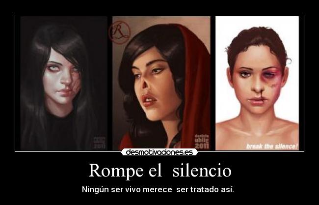 Rompe el silencio -