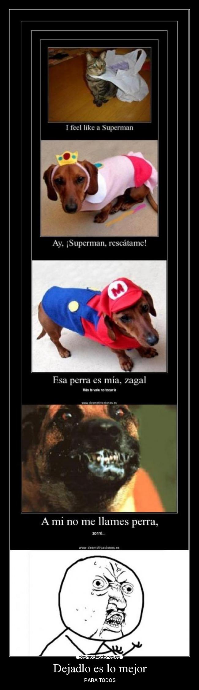 Dejadlo es lo mejor - PARA TODOS