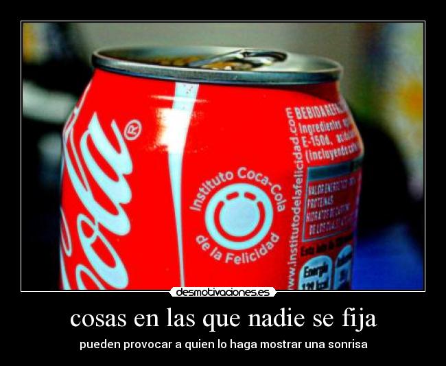 cosas en las que nadie se fija -