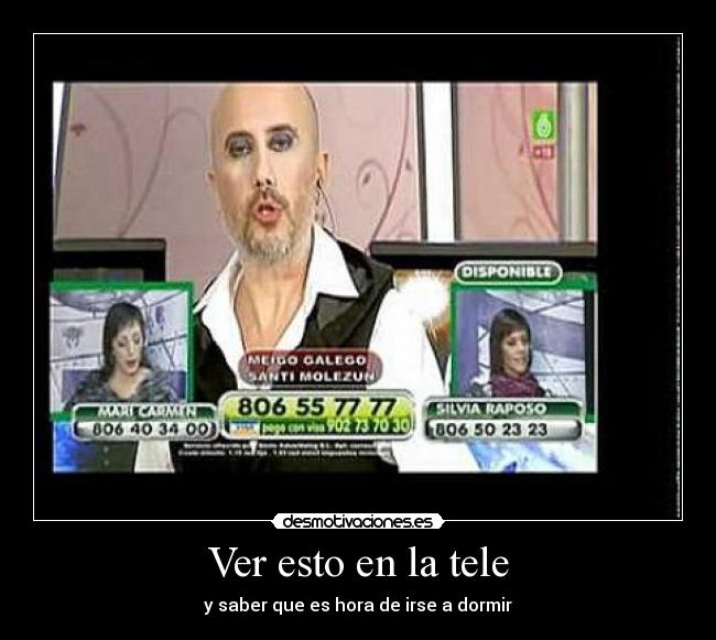carteles television tarot desmotivaciones
