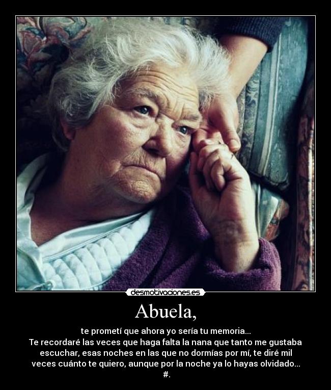 Abuela, - 