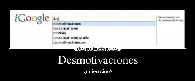 Desmotivaciones -