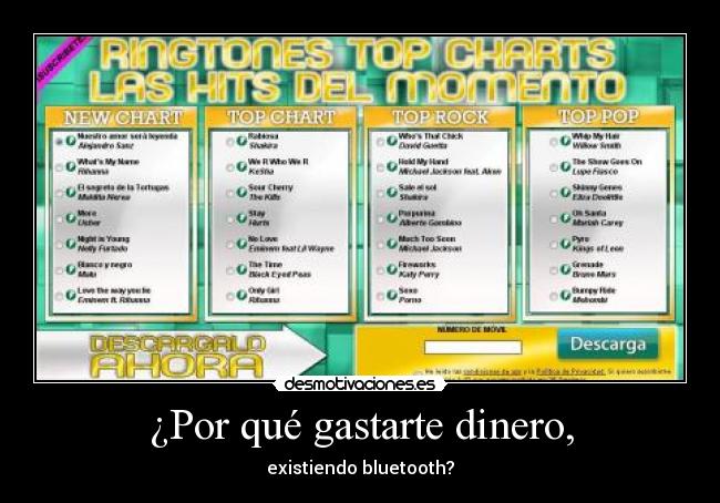 ¿Por qué gastarte dinero, -