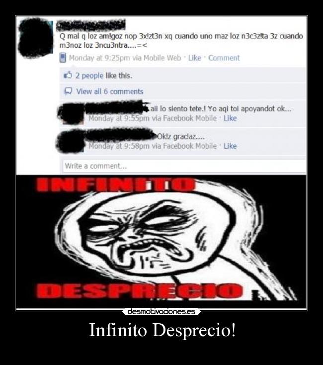 Infinito Desprecio! -
