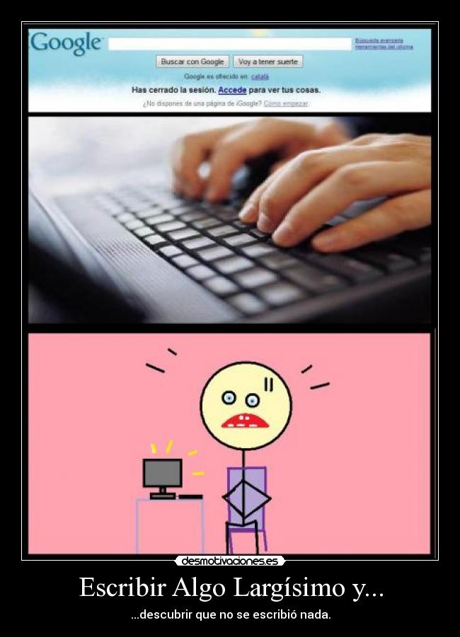 Escribir Algo Largísimo y... - 