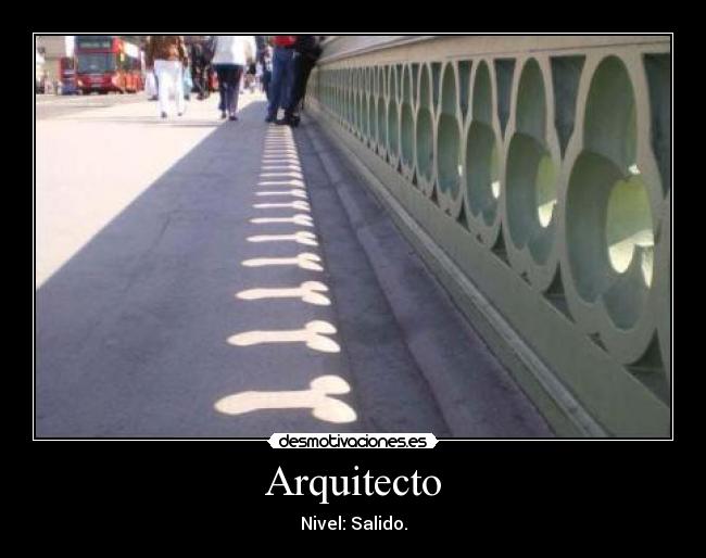 Arquitecto - Nivel: Salido.
