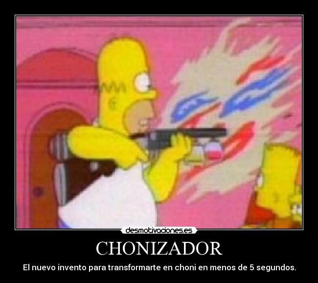 CHONIZADOR - El nuevo invento para transformarte en choni en menos de 5 segundos.