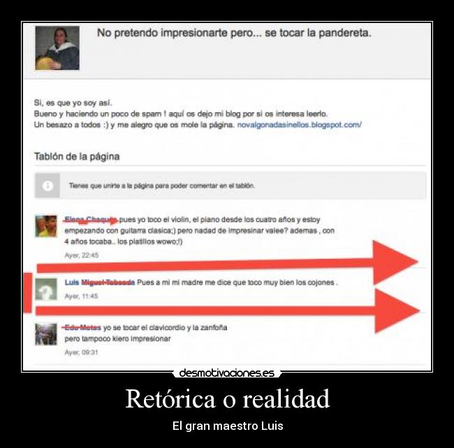 Retórica o realidad - 