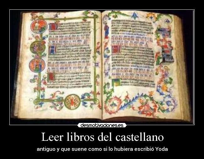 Leer libros del castellano - 