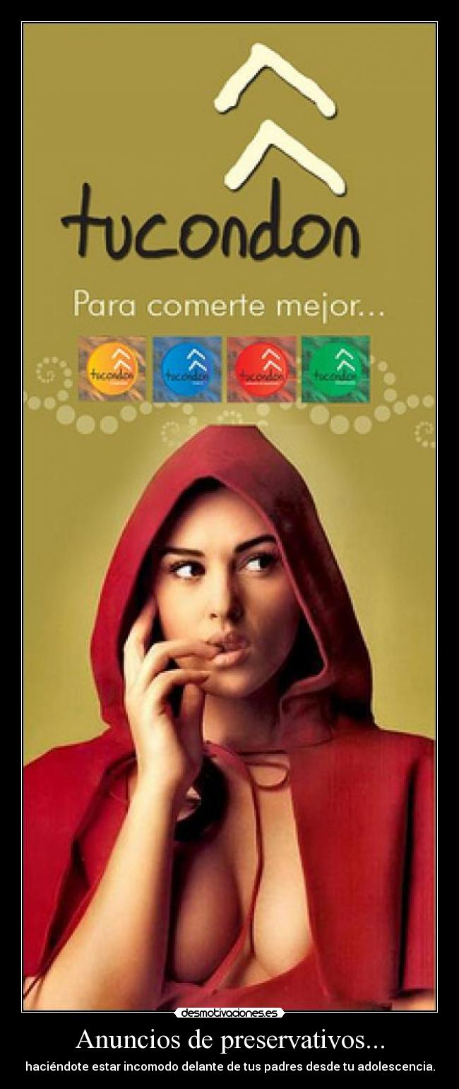 Anuncios de preservativos... - 