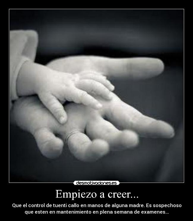 Empiezo a creer... - 