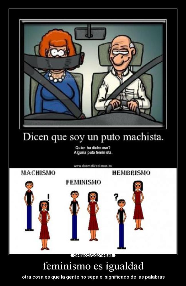 feminismo es igualdad - 